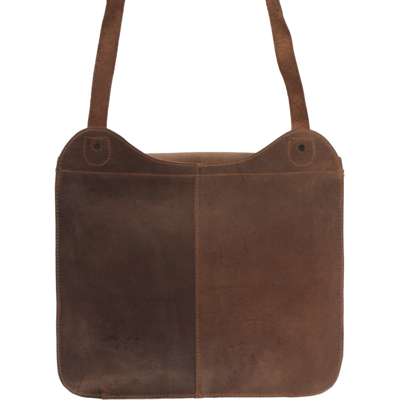 Leconi Messenger Bag Aktentasche Damen Herren Vintage Leder braun LE3020 Begrenztes Angebot