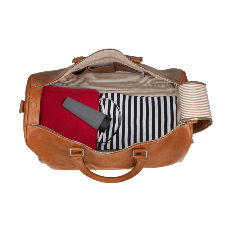 Leonhard Heyden Bergamo Reisetasche Hellbraun Online Outlet