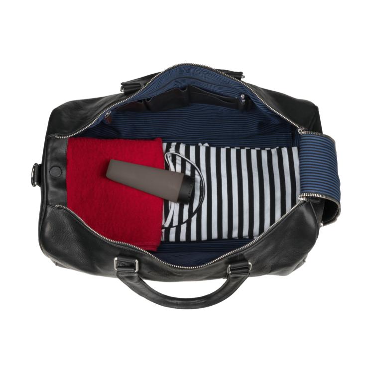 Leonhard Heyden Bergamo Reisetasche Schwarz Blitzangebot