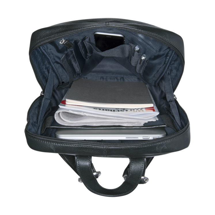 Leonhard Heyden Berlin Business-Rrucksack Schwarz Tiefpreis