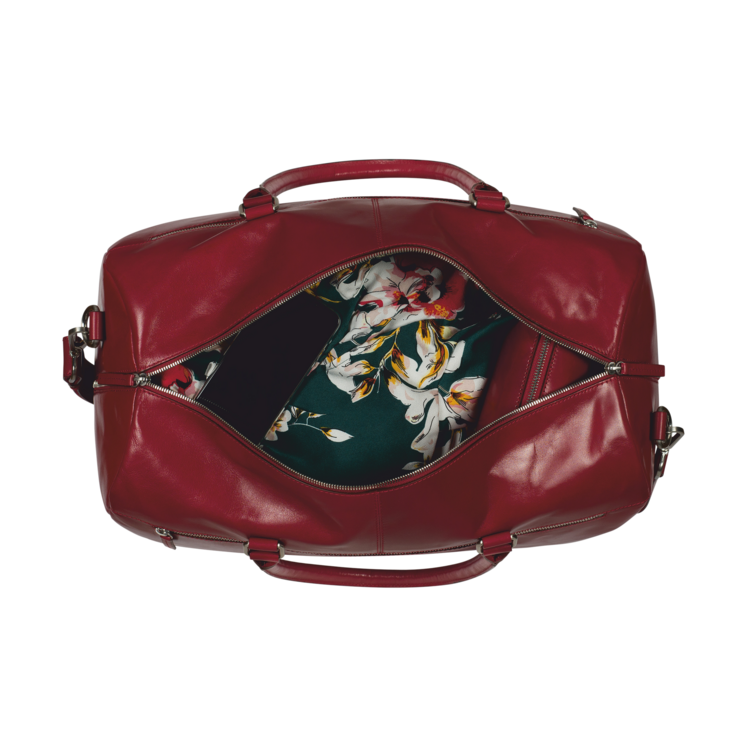 Leonhard Heyden Cambridge Reisetasche Rot Black Friday Preise
