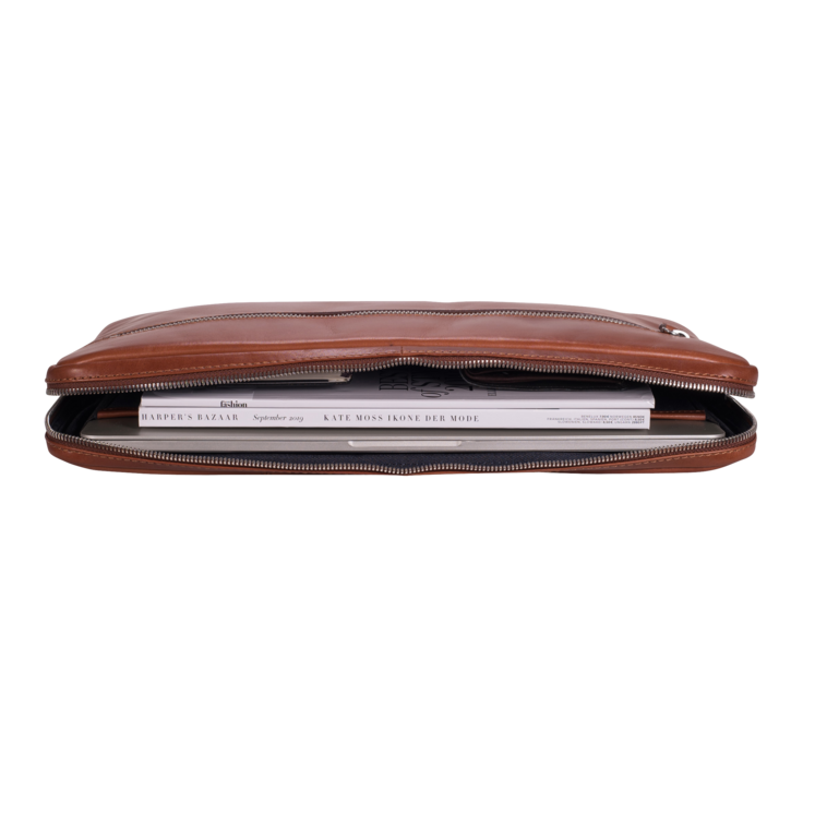 Leonhard Heyden Cambridge RV-Laptoptasche M Cognac Günstiger Verkauf