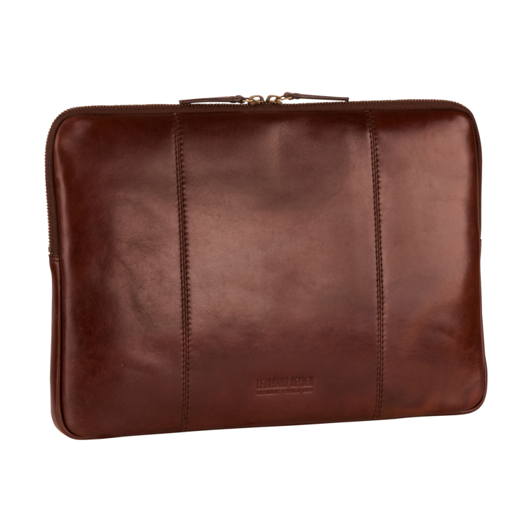Leonhard Heyden Cambridge RV-Laptoptasche S Rotbraun Kostenloser Versand