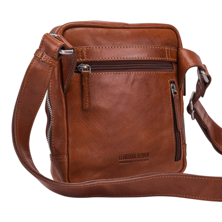 Leonhard Heyden Cambridge RV-Umhängetasche S Cognac Fabrik Onlineshop