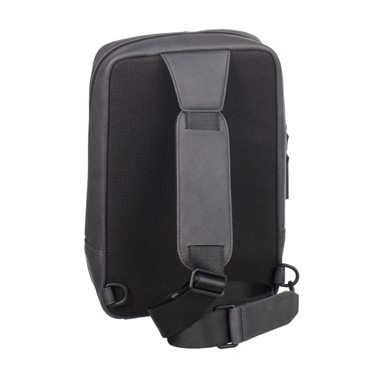 Leonhard Heyden Den Haag Crossbag Grau Sonderangebot der Fabrik