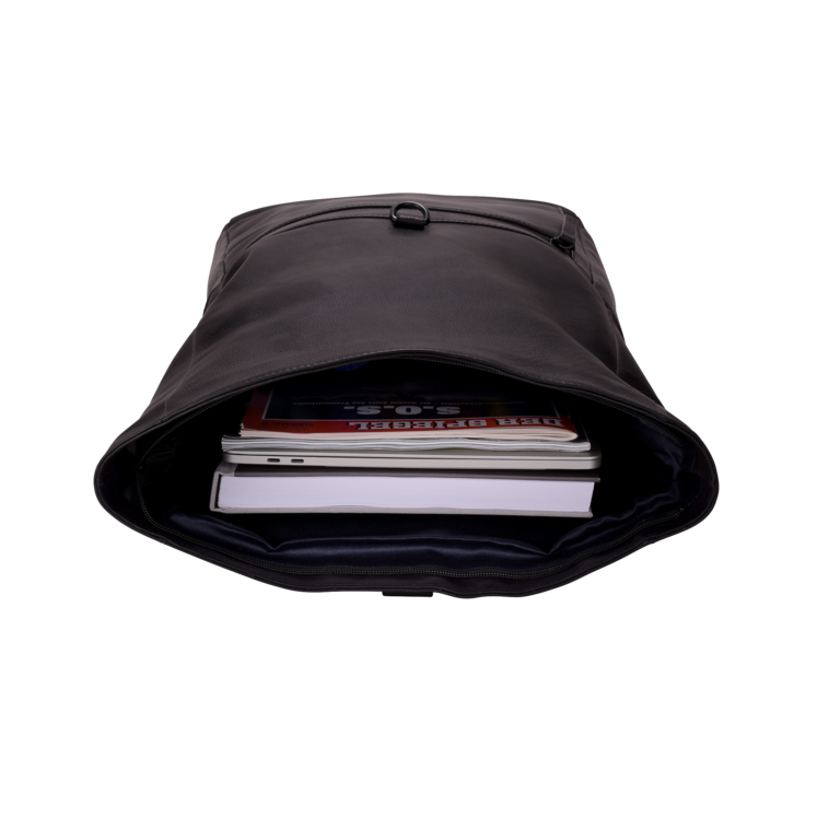 Leonhard Heyden Den Haag Rucksack Rolltop Schwarz Meist gekauft
