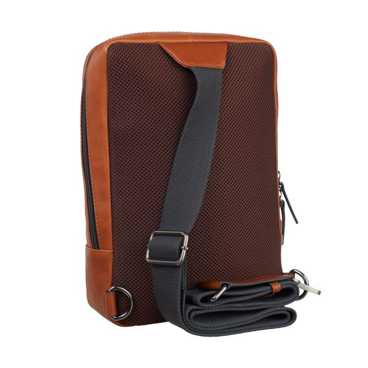 Leonhard Heyden Hamburg Crossbag Cognac Heißer Verkauf