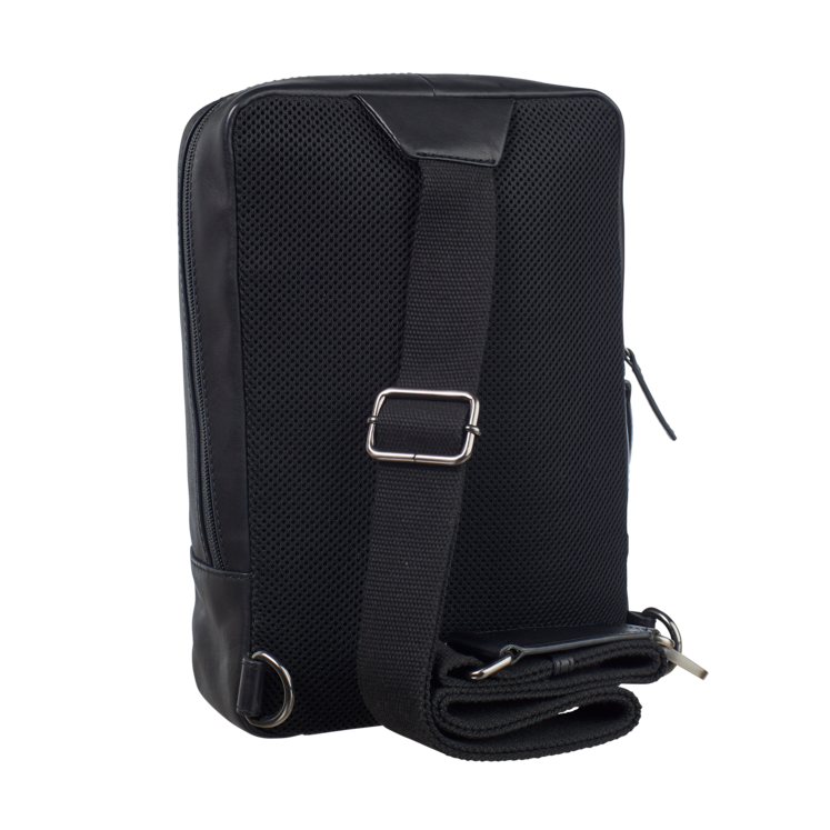 Leonhard Heyden Hamburg Crossbag Schwarz Top Angebot