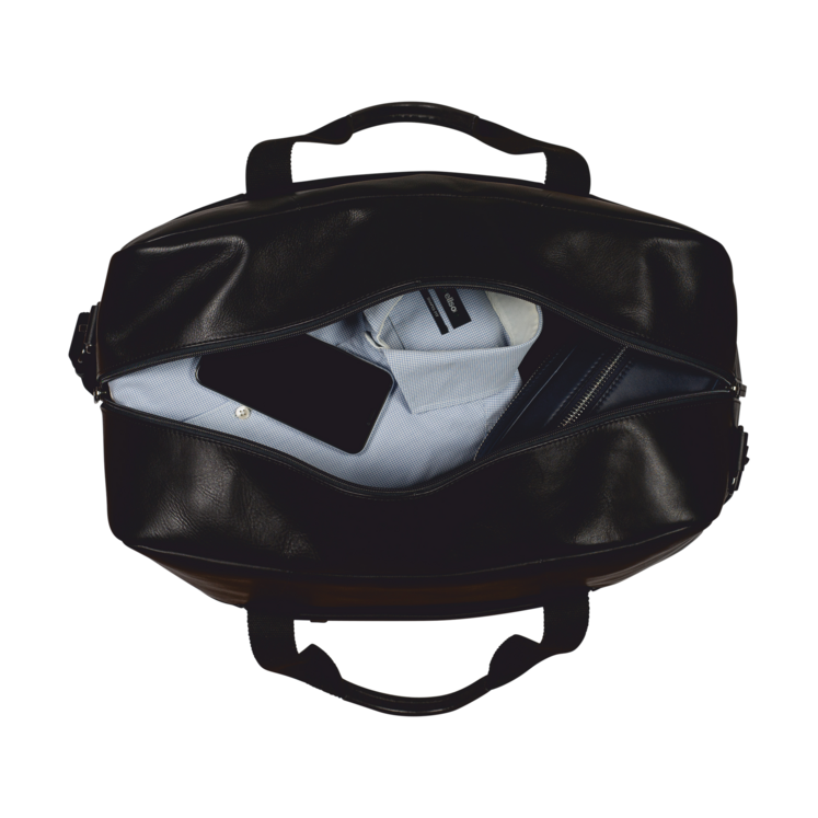Leonhard Heyden Hamburg Reisetasche schwarz Online Outlet