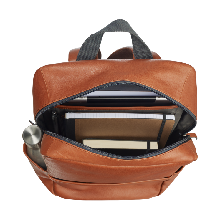Leonhard Heyden Hamburg Rucksack Cognac Zeitlich begrenztes Angebot