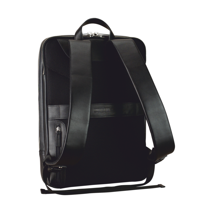 Leonhard Heyden Montreal Business-Rucksack Schwarz VIP-Rabatte