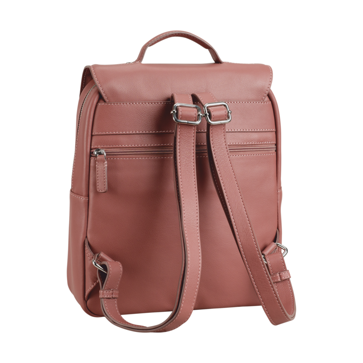 Leonhard Heyden Nizza City-Rucksack Altrosa Neueste Stile