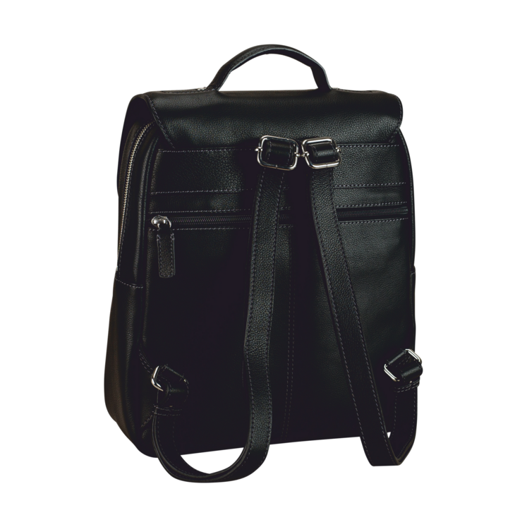 Leonhard Heyden Nizza City-Rucksack Schwarz Letzte 2 Tage