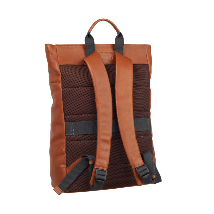 Leonhard Heyden Hamburg RV-Rucksack Cognac Schlussverkauf