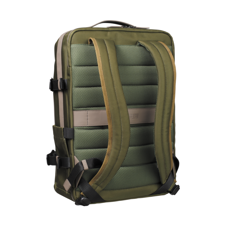 Leonhard Heyden Helsinki Business-Travel-Rucksack Oliv Versandkostenfrei