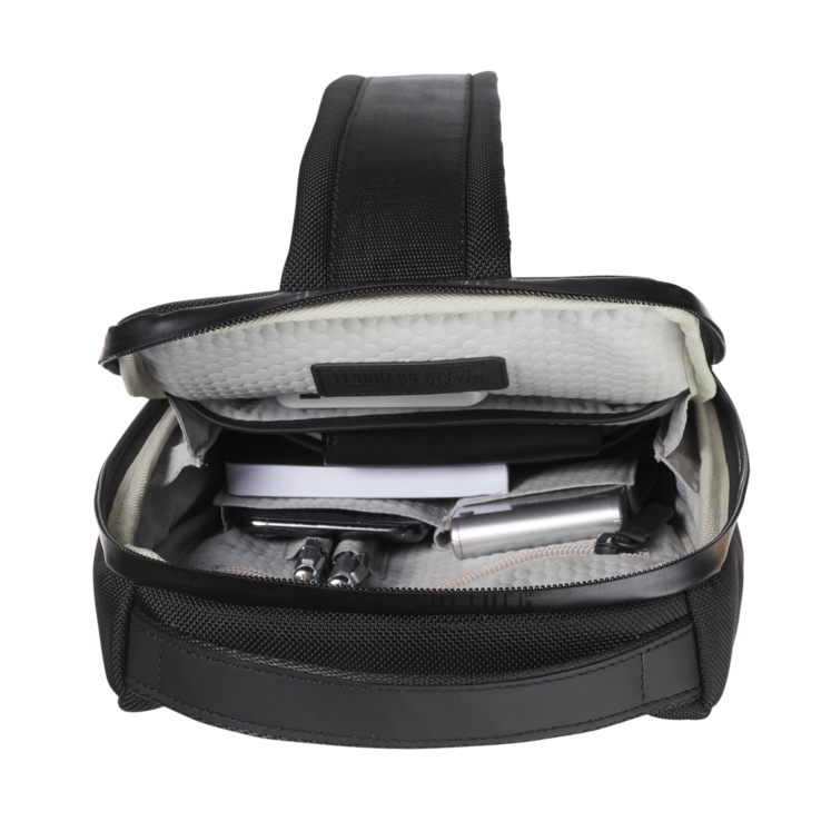 Leonhard Heyden Helsinki Crossbag Schwarz Begrenztes Angebot