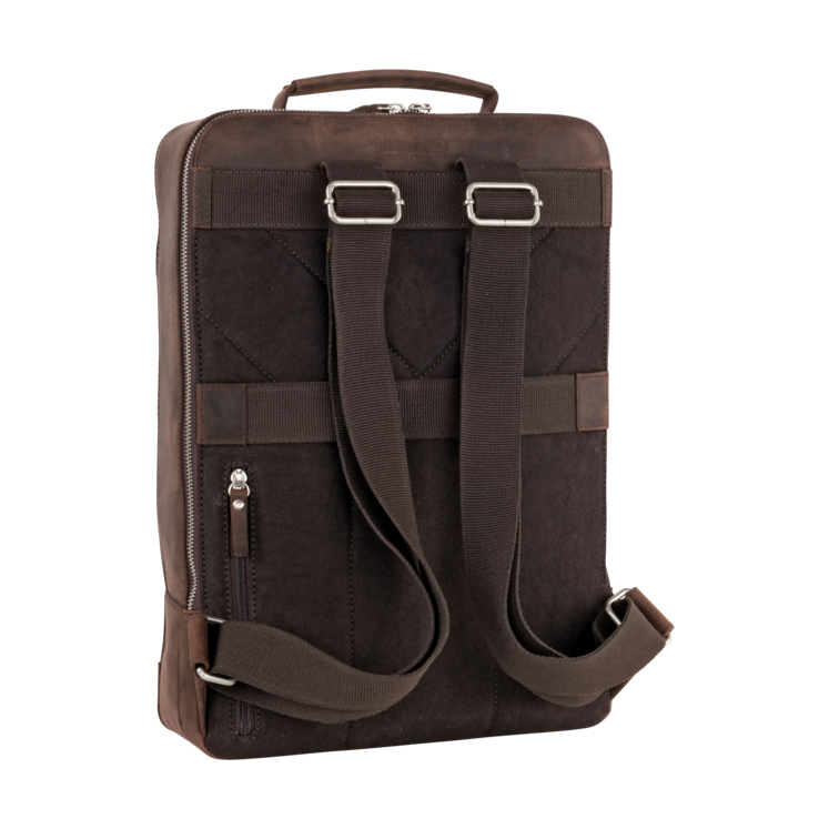 Leonhard Heyden Salisbury Business-Rucksack Braun Blitzangebot