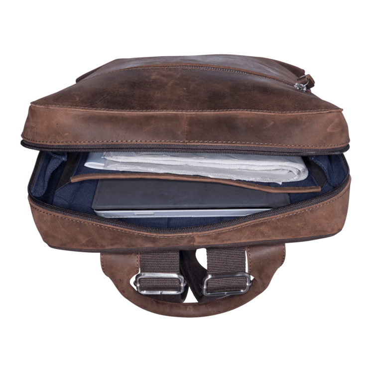 Leonhard Heyden Salisbury Business-Rucksack Braun Große Rabatte