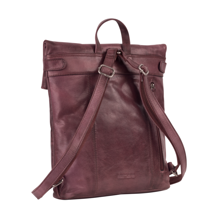 Leonhard Heyden Stockholm Cityrucksack Brombeer Begrenzte Freigabe