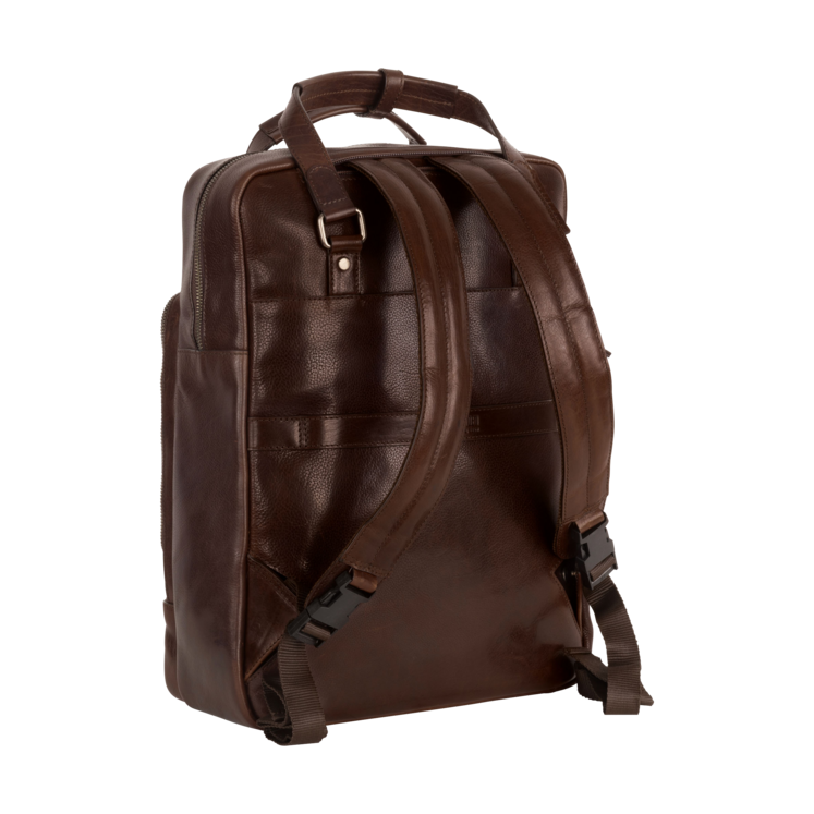 Leonhard Heyden Roma Kurzgrifftasche/Rucksack Braun Clearance-Verkauf