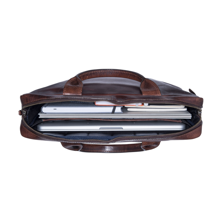 Leonhard Heyden Roma RV-Aktenmappe Slim 1 Fach Braun Online