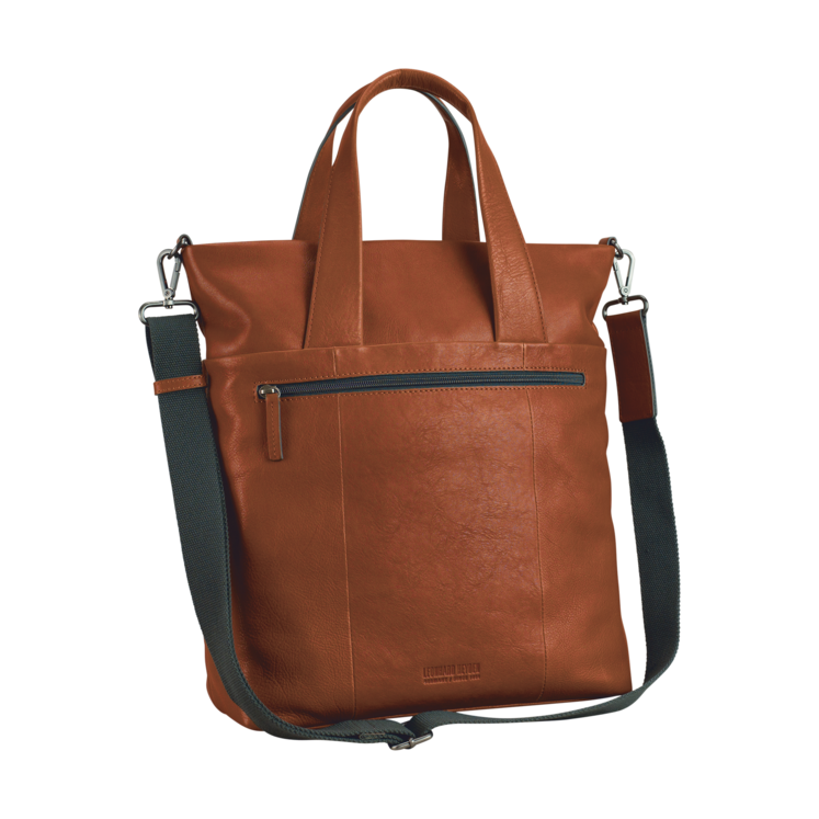 Leonhard Heyden Hamburg Shopper cognac Begrenzte Freigabe