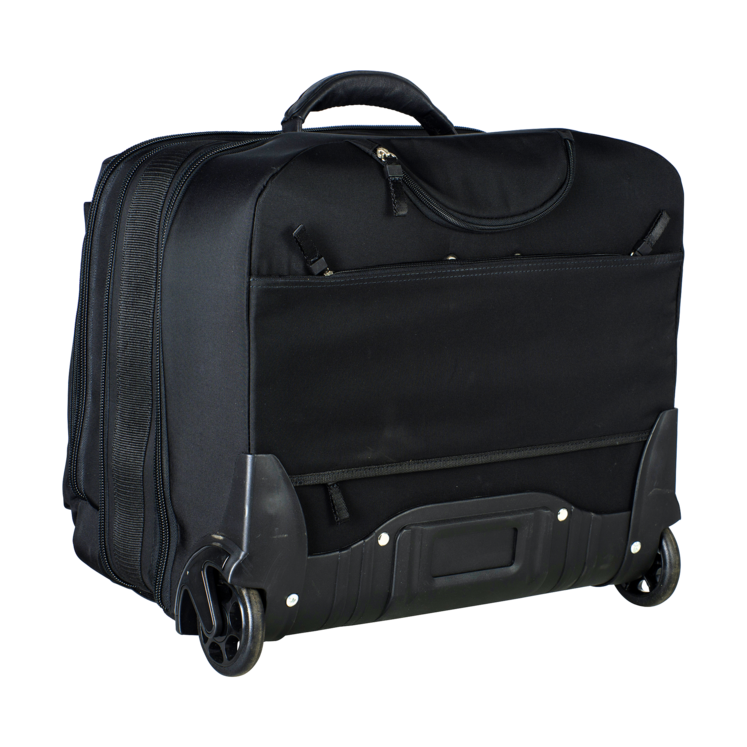 Leonhard Heyden Soho Business Trolley Schwarz Kostenloser Versand international