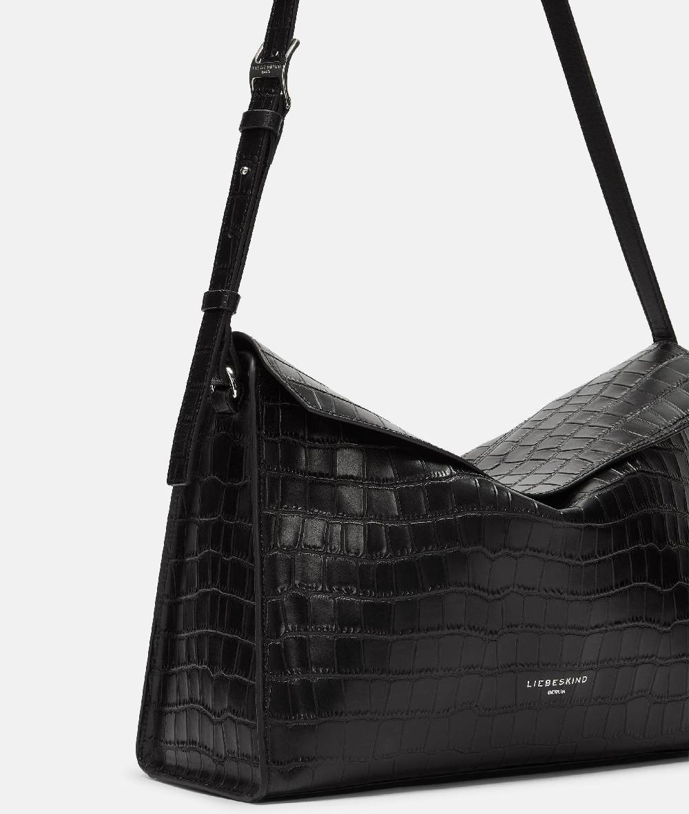 Liebeskind Berlin Kroko Lora Shoulder-Bag M Kauf eins, bekomm eins gratis