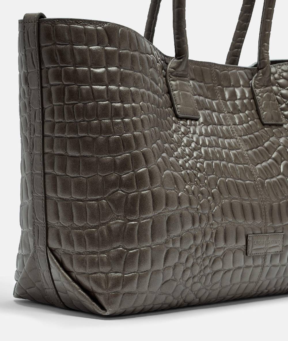 Liebeskind Berlin Kroko Chelsea Shopper L Discount Store für neue Produkte