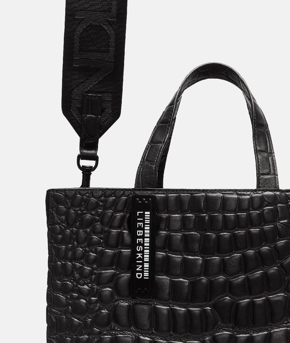 Liebeskind Berlin Kroko Paper Bag Tote M Osterangebot