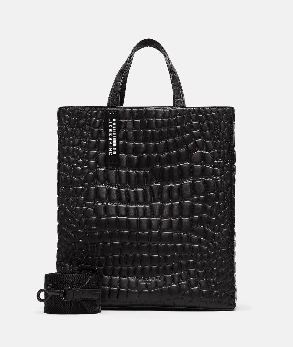 Liebeskind Berlin Kroko Paper Bag Tote M Osterangebot