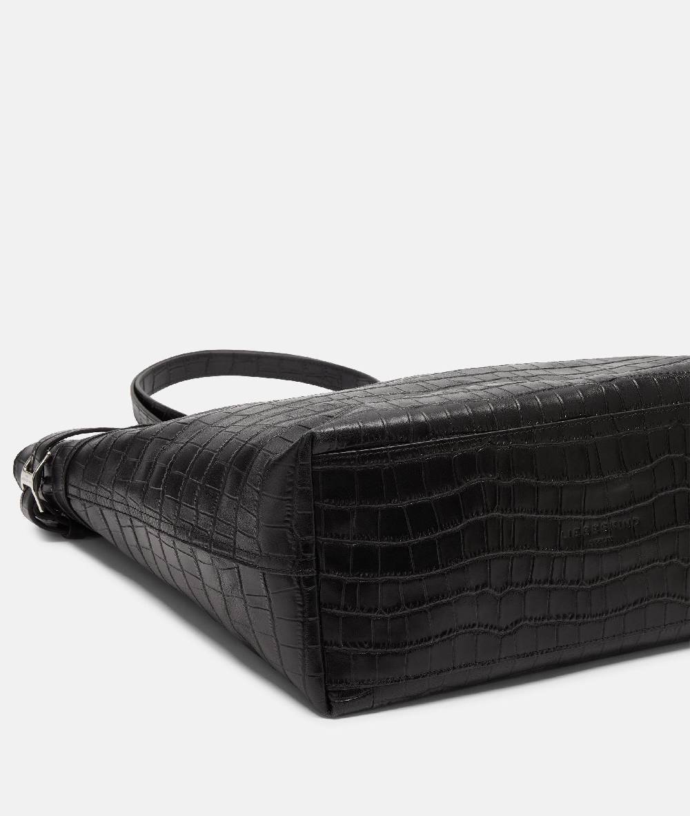 Liebeskind Berlin Kroko Lora Tote L 50% Rabatt mit kostenlosem Versand