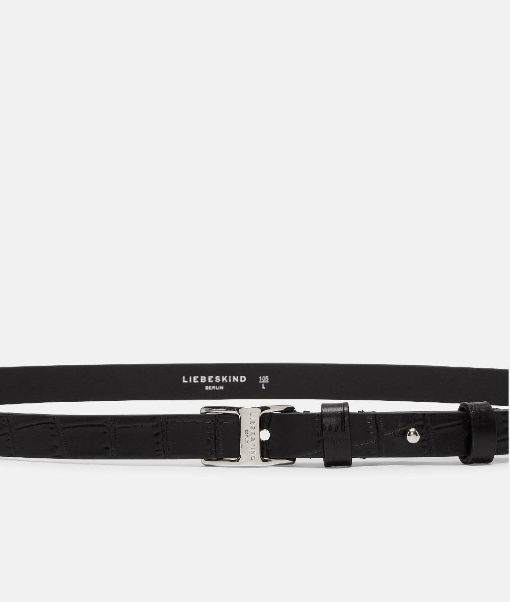 Liebeskind Berlin Kroko Lora Belt Kostenloser Versand