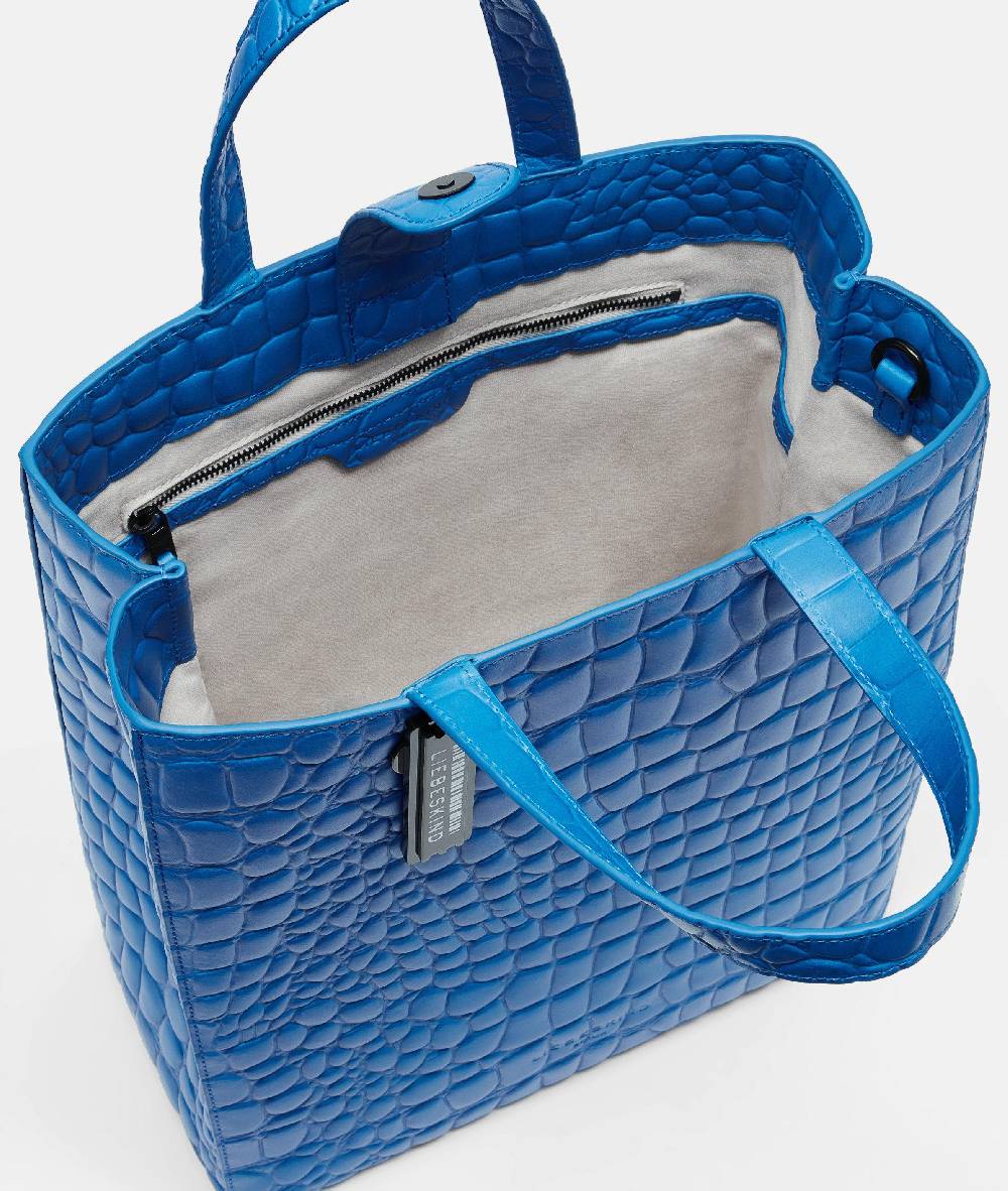 Liebeskind Berlin Kroko Paper Bag Tote M Kostenlose Rückgabe