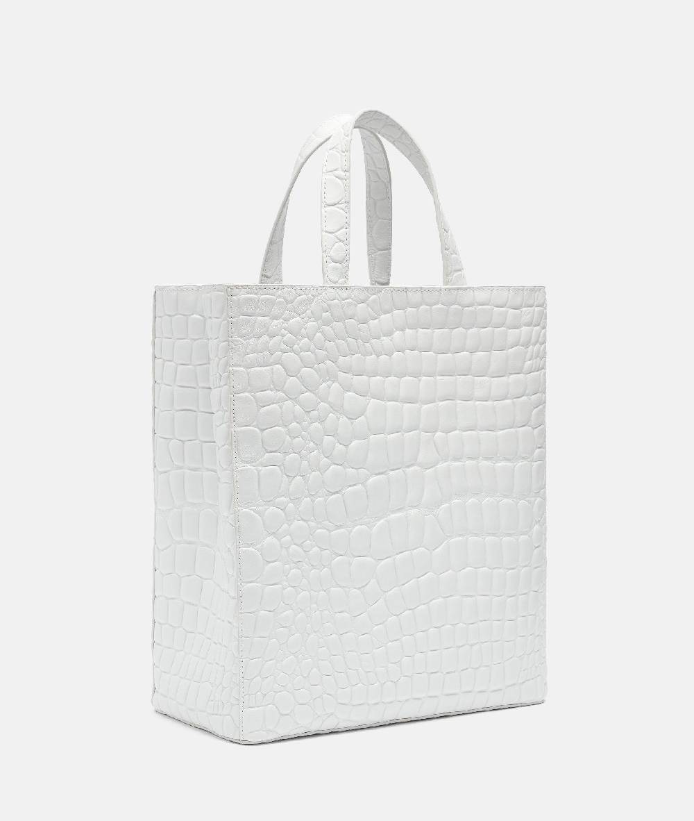 Liebeskind Berlin Kroko Paper Bag Tote M Neueste Stile