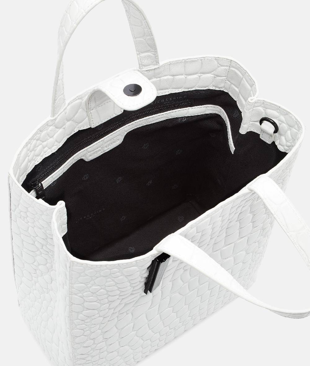 Liebeskind Berlin Kroko Paper Bag Tote M Neueste Stile