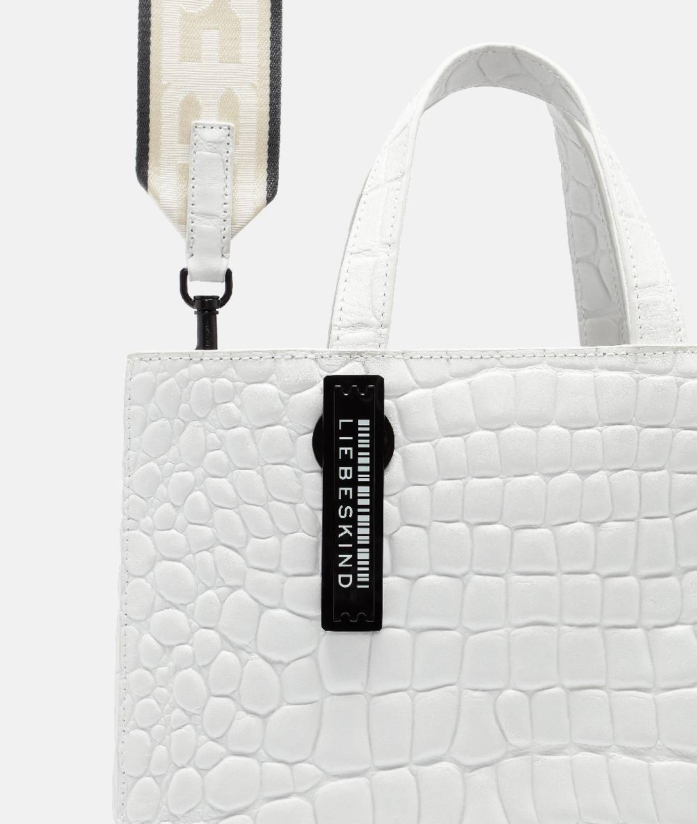 Liebeskind Berlin Kroko Paper Bag Tote M Neueste Stile