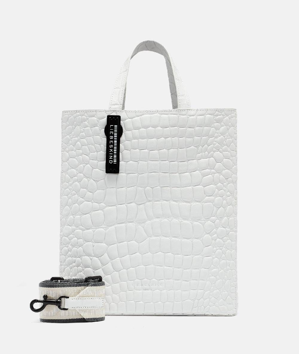 Liebeskind Berlin Kroko Paper Bag Tote M Neueste Stile