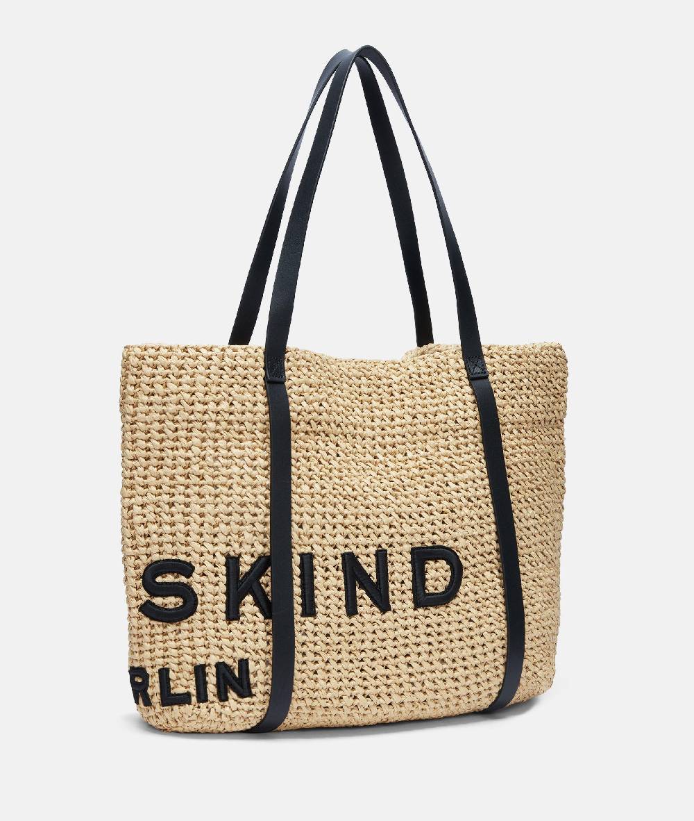 Liebeskind Berlin Straw Aurora Shopper L Riesige Rabatte