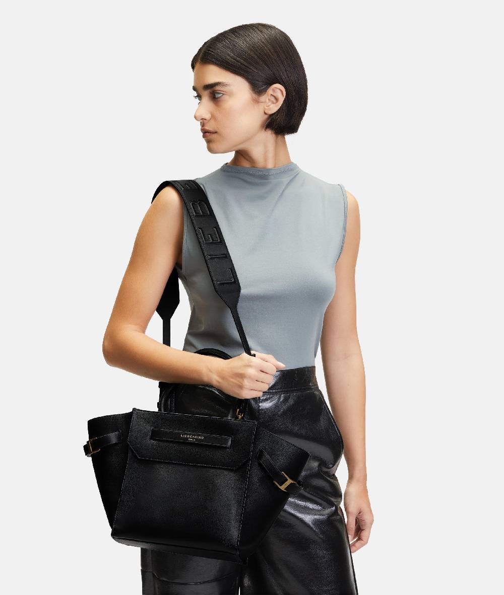 Liebeskind Berlin Paper Bag Shoulder Strap Black Friday Preise
