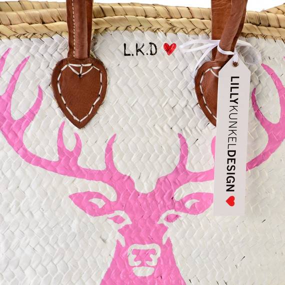 Lillykunkeldesign Oh Deer pink Kauf eins, bekomm eins gratis