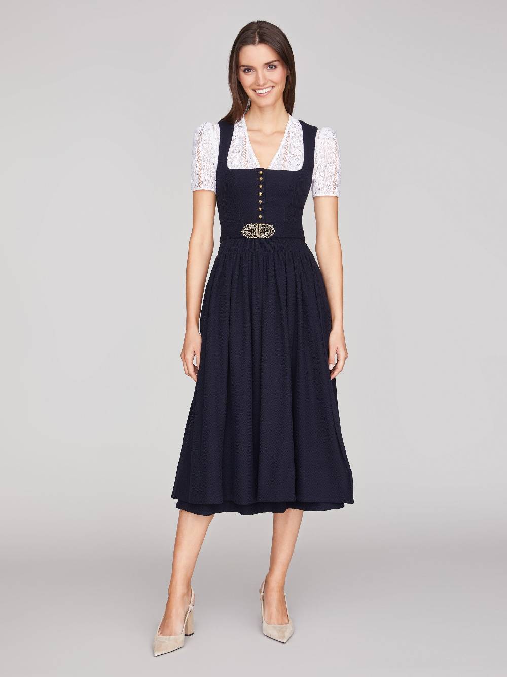 Limberry Nachtblaues Dirndl - MONIKA NACHTBLAU Lagerräumung