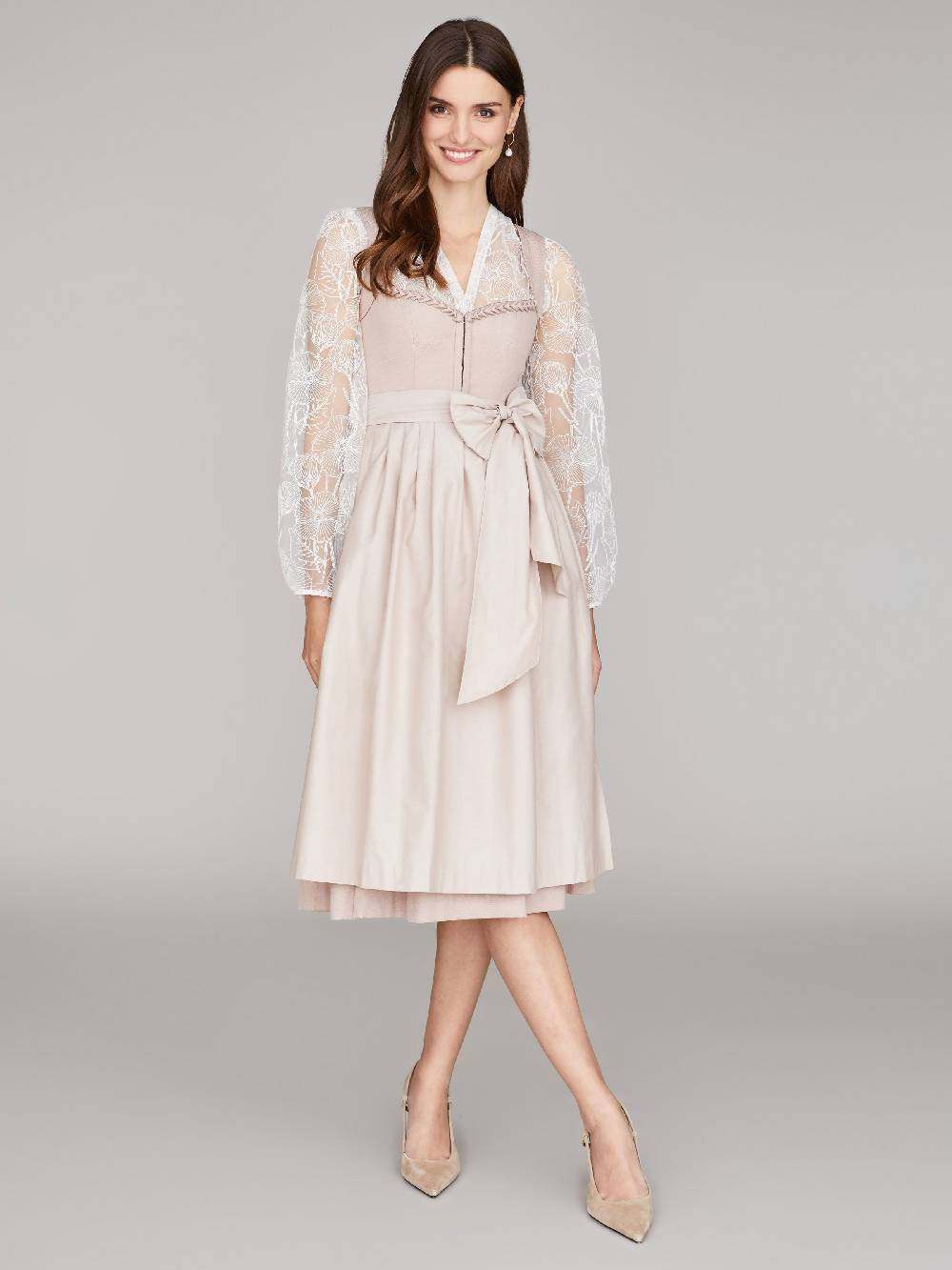 Limberry Weiße Spitzenbluse - LUNA BRIDAL FLOWER Zeitlich begrenztes Angebot