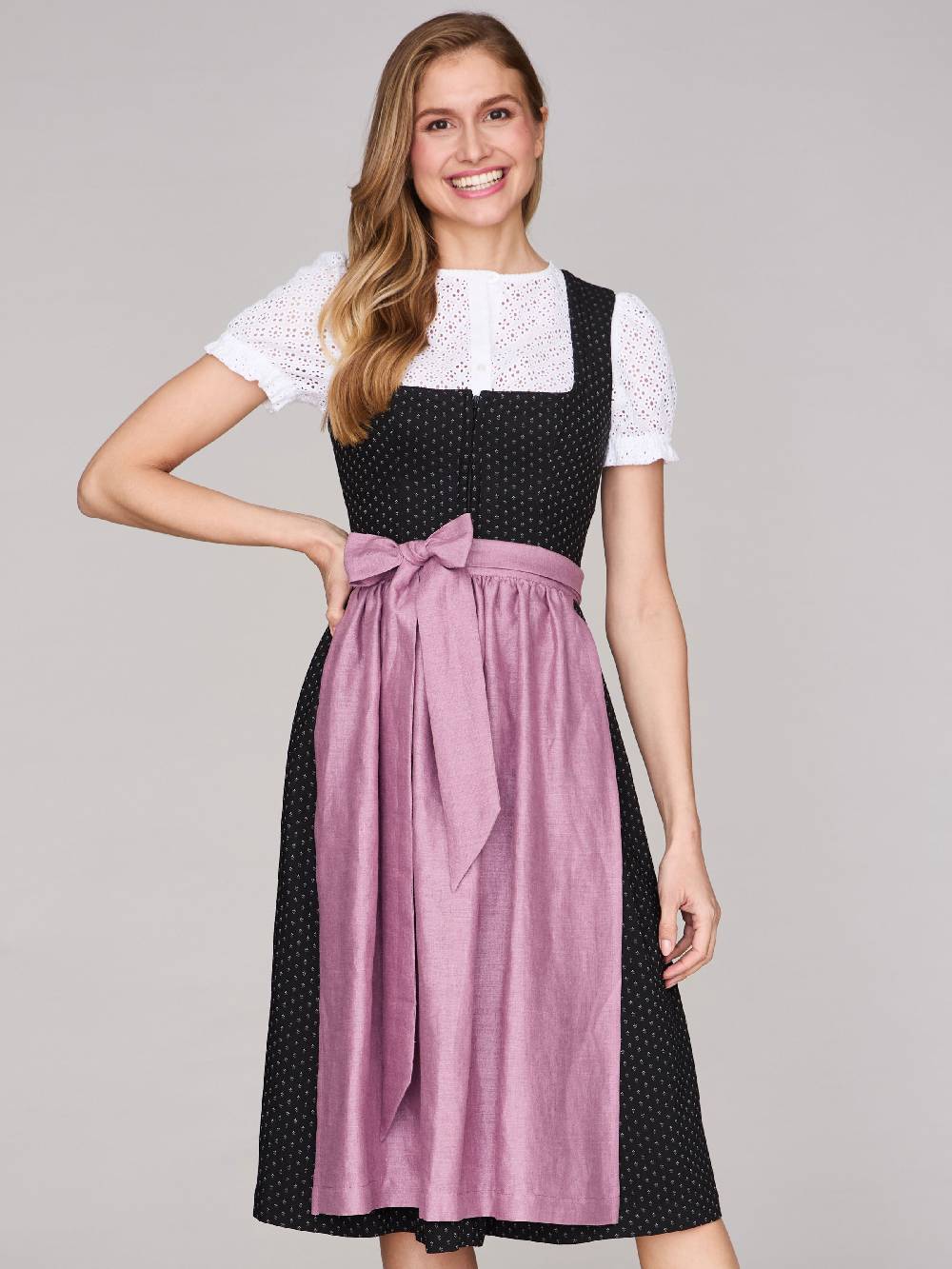 Limberry Hochgeschlossene Dirndlbluse - LOUISA Neuheiten