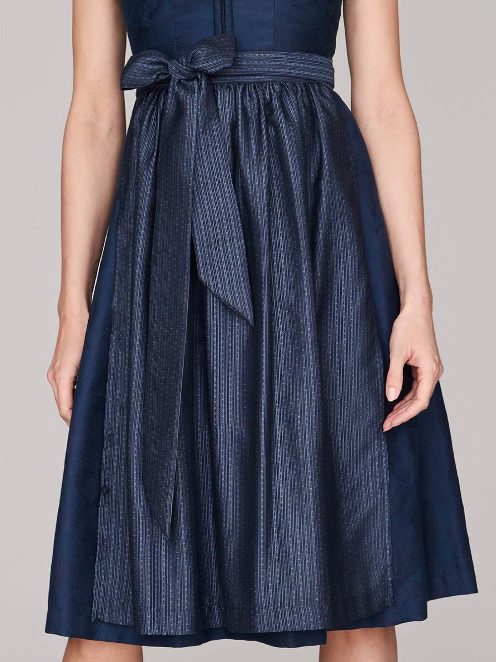 Limberry Mitternachtsblaues Dirndl mit floralem Muster - CECILY SEA STORM Bis zu 65% Rabatt