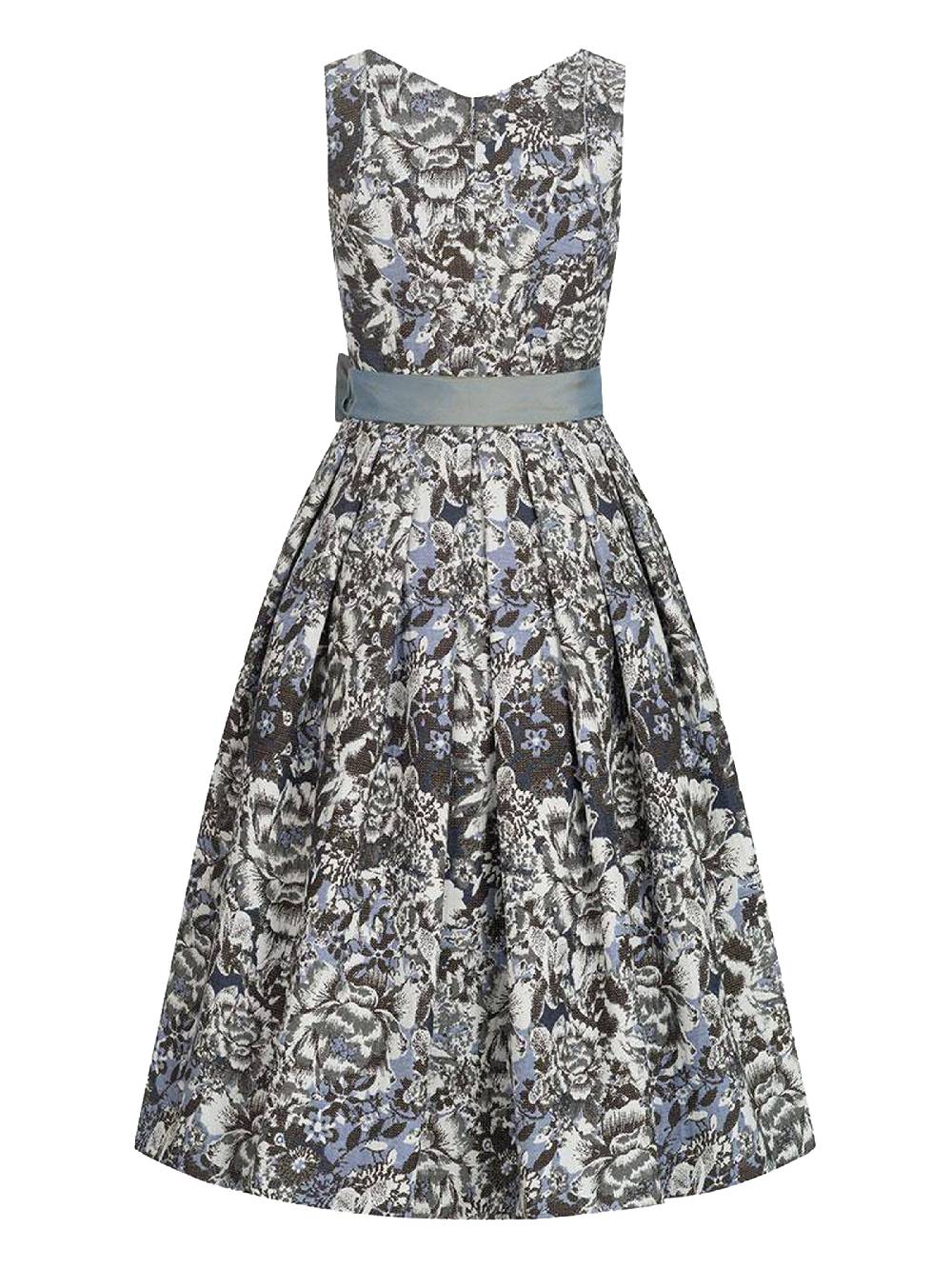 Limberry Dirndl mit floralem Allover Muster - ANNELIE BLUE FLOWER Meist gekauft