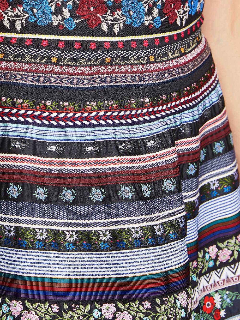 Limberry Dunkler Bänderrock - RIBBON SKIRT NIGHTSHADE Jubiläumsangebot