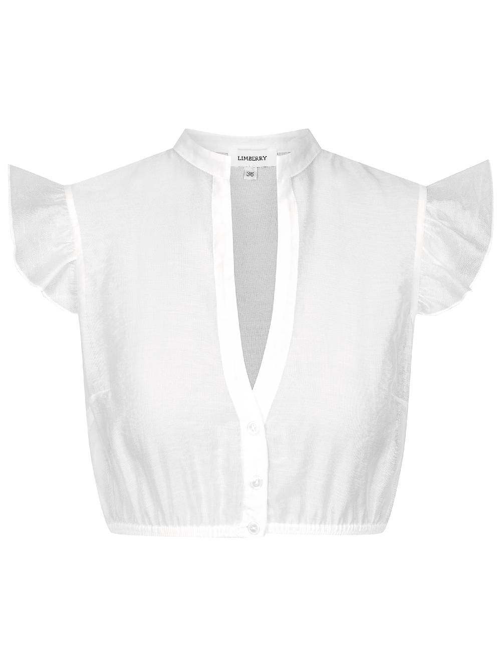 Limberry Weiße Dirndlbluse mit V-Ausschnitt - VALERIA Wochenangebot