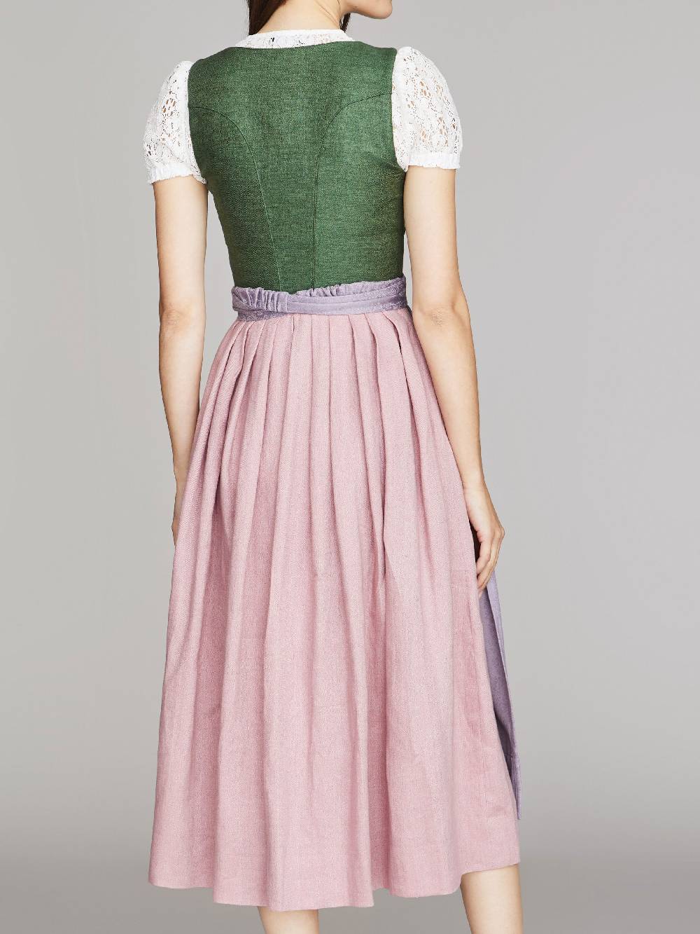 Limberry Kleegrünes Dirndl aus Leinen - ANNABELLE KLEEGRÜN Black Friday
