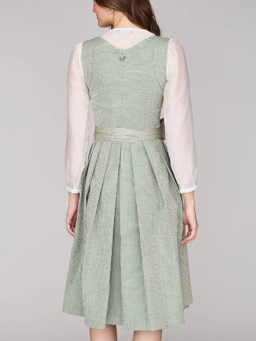 Limberry Grünes Dirndl mit Hahnentrittmuster - ANNELIE PEPITA GREEN Vatertagsangebot